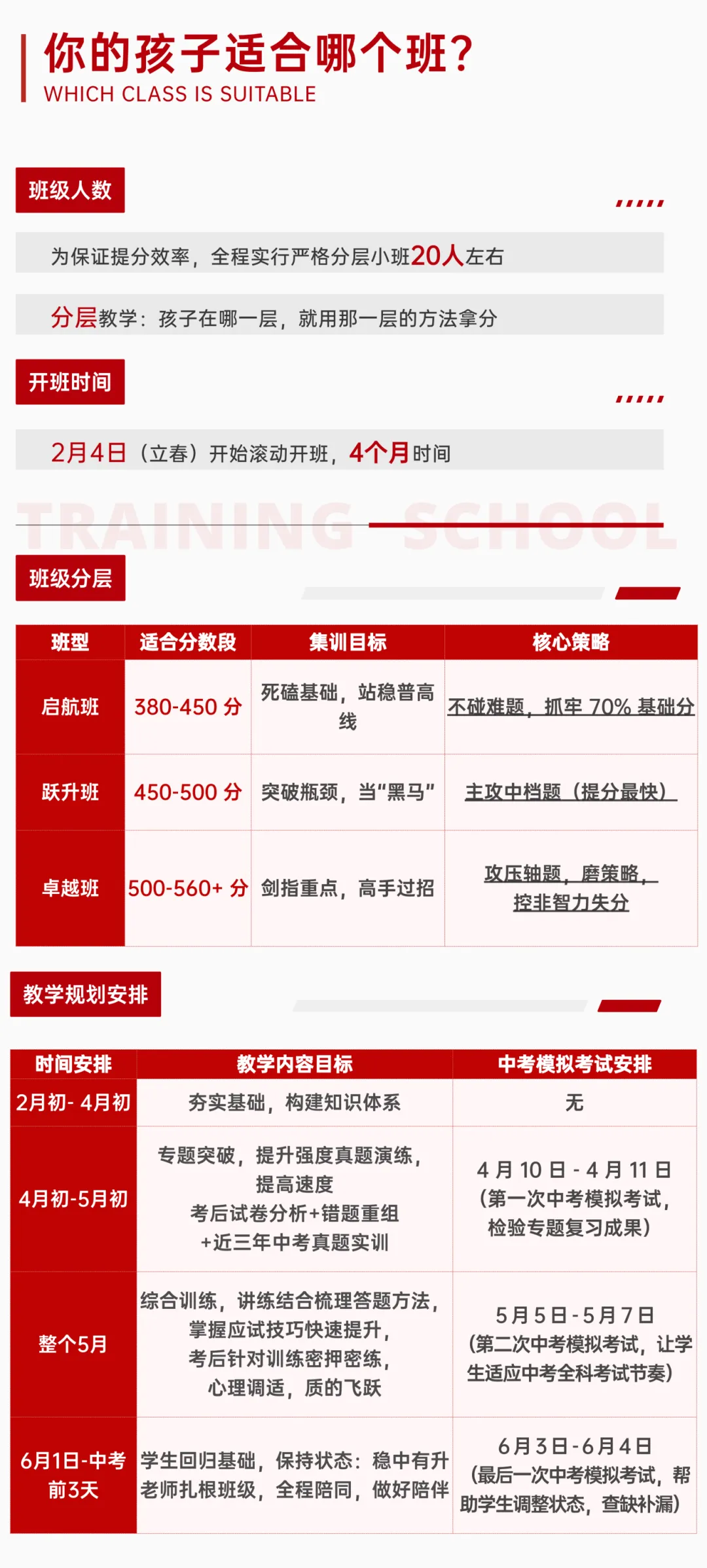 专注中考冲刺丨2026重庆初三中考全托冲刺班招生简章 第9张