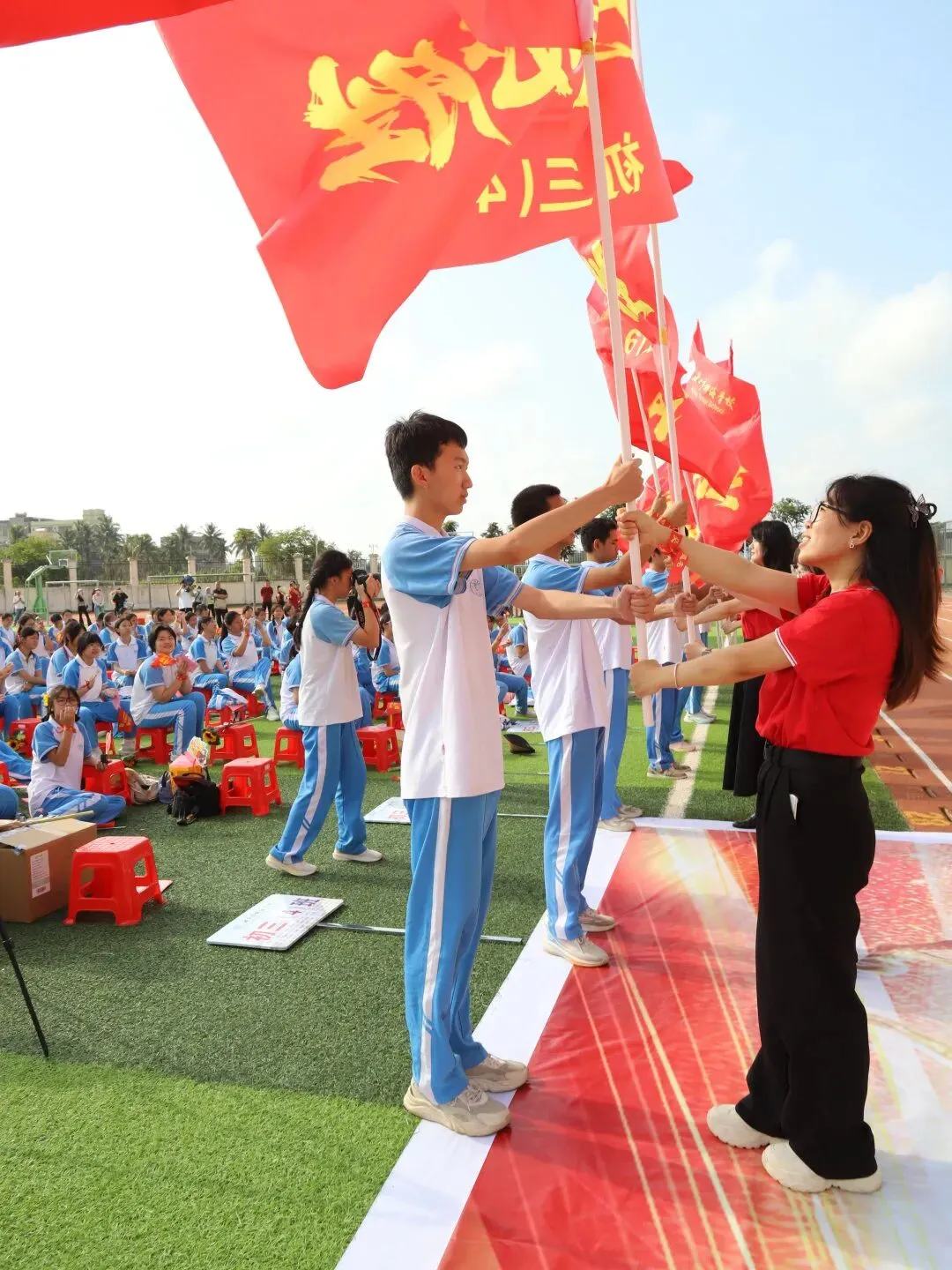 好学力行战中考 汇智成海铸荣光——海口市椰海学校2026年中考冲刺誓师大会 第75张