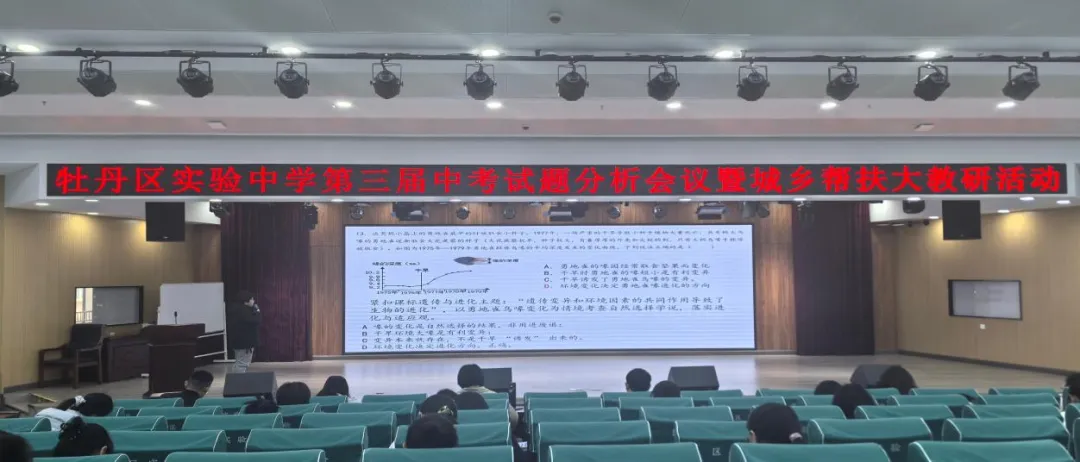 精研中考明方向 聚力提质启新程——牡丹区实验中学生物学科大教研活动圆满举行 第24张