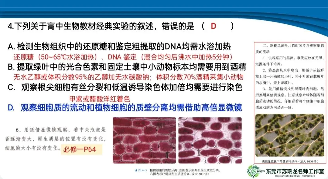 【共研·试题】2026年高三年级模拟考试(生物学)讲评参考2026.3 第16张