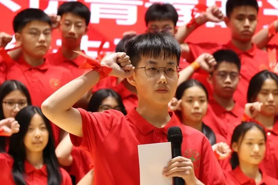 燃炸!佛山各校中考百日誓师名场面来袭!快给母校打call! 第14张