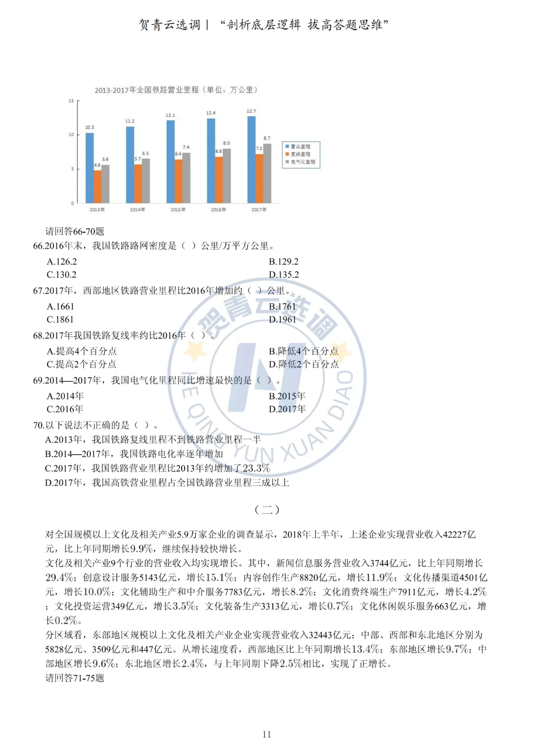 真题分享-432|广东省2019年选调优秀大学毕业生笔试综合行政能力测验真题(网友回忆版) 第12张