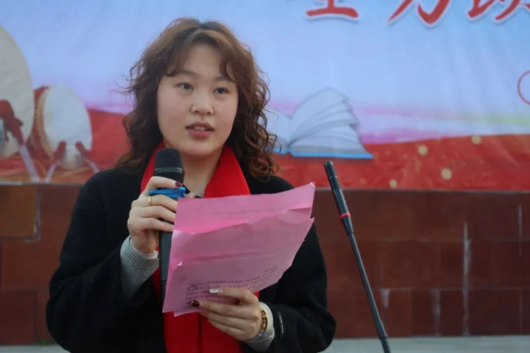 鏖战中考燃青春,拼搏逐梦向未来——鹿邑三高2026届中考誓师大会隆重举行 第7张