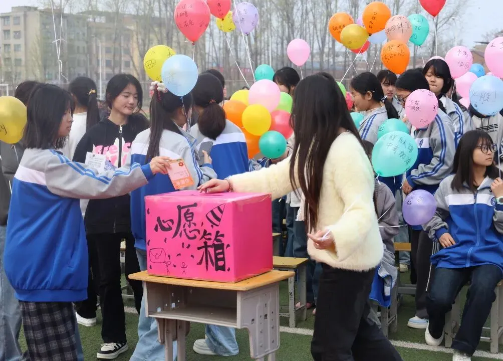 鏖战中考燃青春,拼搏逐梦向未来——鹿邑三高2026届中考誓师大会隆重举行 第16张