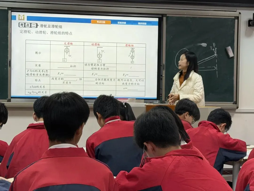 博雅教研丨深耕复习课堂 赋能中考备考——城西中学科学组教研活动 第11张 博雅教研丨深耕复习课堂 赋能中考备考——城西中学科学组教研活动 第11张