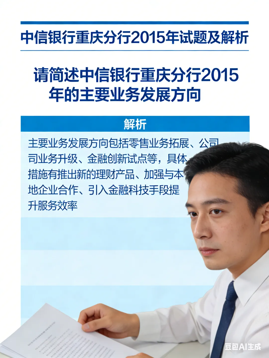 中信银行历年校招真题汇总 第6张