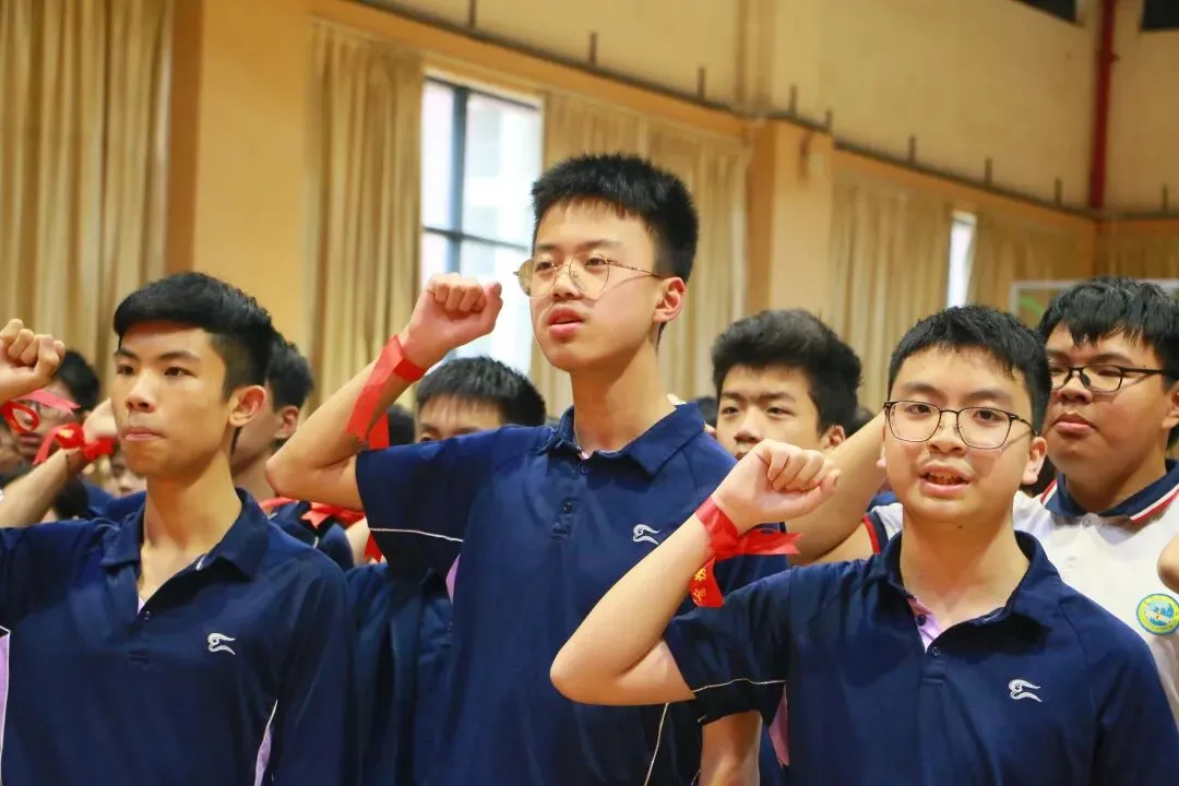 百日飞驰,决战巅峰!碧桂实验举行中考百日誓师大会 第5张