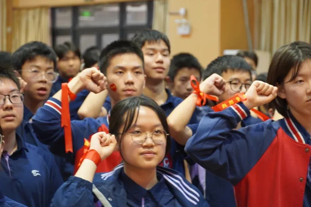 百日飞驰,决战巅峰!碧桂实验举行中考百日誓师大会 第8张