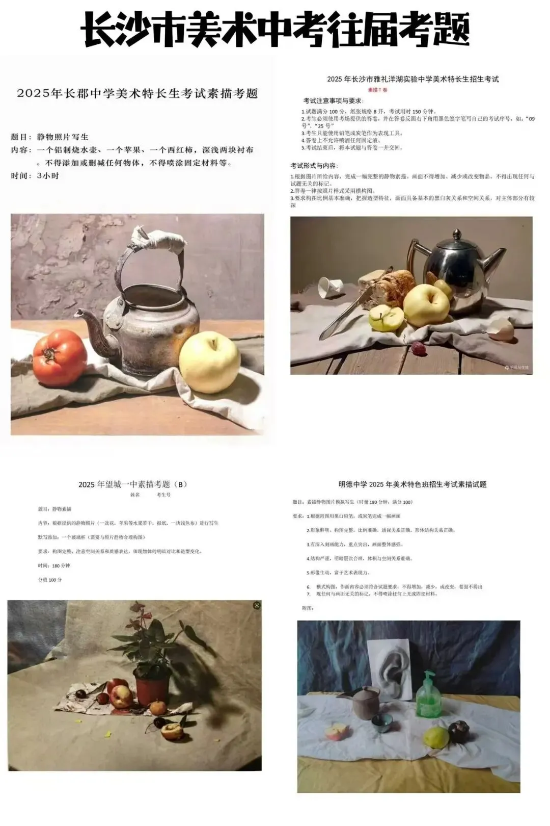 艺航美育——针对长沙美术中考专属定制的三天密训营,重磅开营!陪你全力以赴,一战成名! 第14张