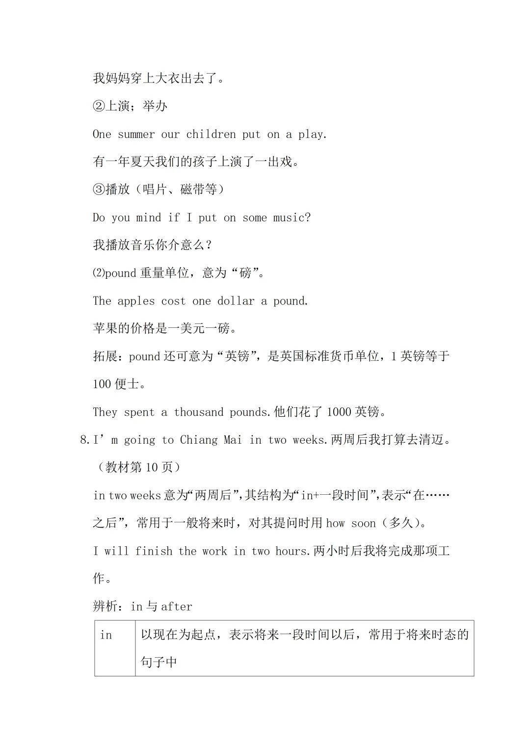 九年级英语知识点总结中考党必存,拒绝无效刷题 第5张 九年级英语知识点总结中考党必存,拒绝无效刷题 第5张