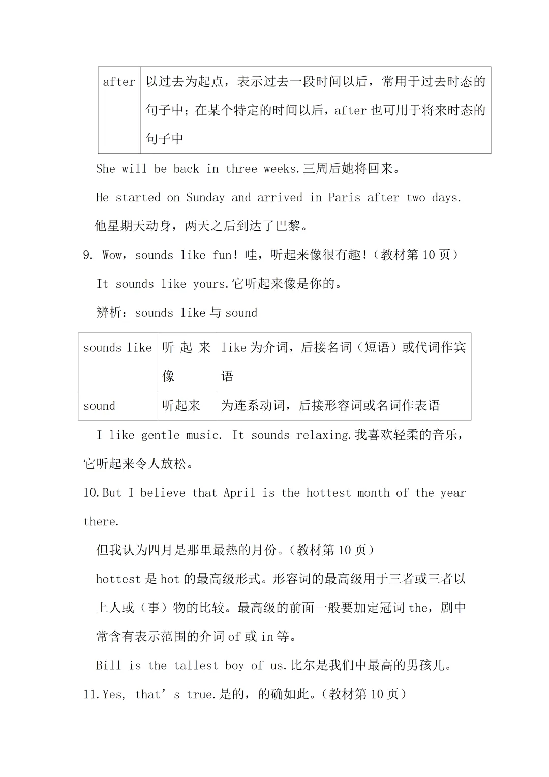 九年级英语知识点总结中考党必存,拒绝无效刷题 第6张 九年级英语知识点总结中考党必存,拒绝无效刷题 第6张