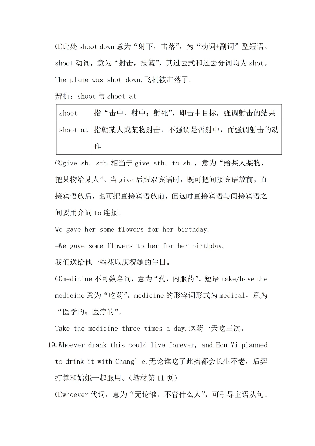 九年级英语知识点总结中考党必存,拒绝无效刷题 第11张 九年级英语知识点总结中考党必存,拒绝无效刷题 第11张