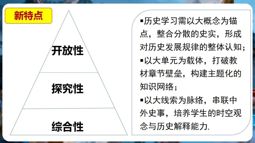 中考研讨 | 大概念统领·大单元整合·大线索贯通——2026年中考历史总复习实践探究 第5张 中考研讨 | 大概念统领·大单元整合·大线索贯通——2026年中考历史总复习实践探究 第5张