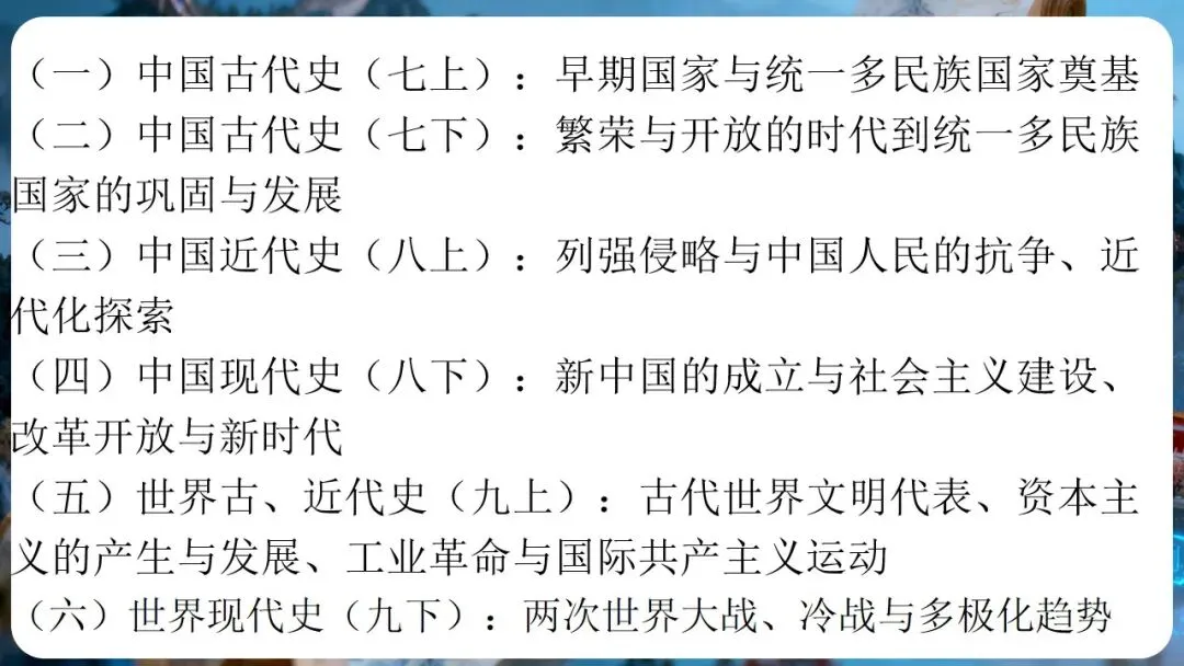 中考研讨 | 大概念统领·大单元整合·大线索贯通——2026年中考历史总复习实践探究 第17张 中考研讨 | 大概念统领·大单元整合·大线索贯通——2026年中考历史总复习实践探究 第17张
