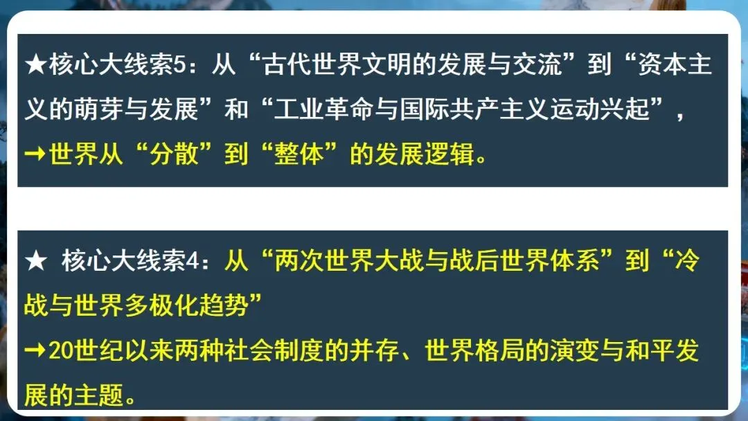 中考研讨 | 大概念统领·大单元整合·大线索贯通——2026年中考历史总复习实践探究 第20张 中考研讨 | 大概念统领·大单元整合·大线索贯通——2026年中考历史总复习实践探究 第20张