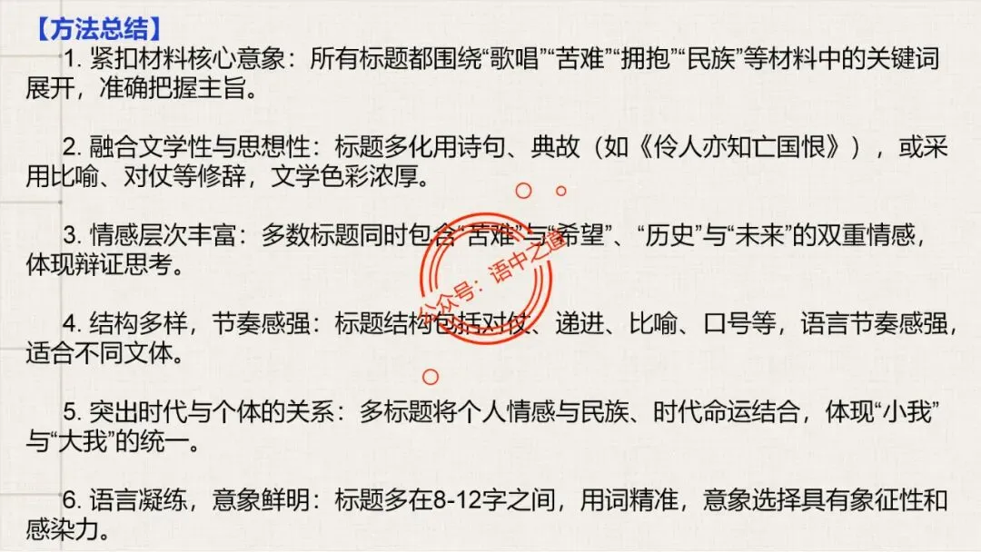 【全套梳理】近几年高考【作文真题】【审题立意+标题+开头】(精品解析) 第21张