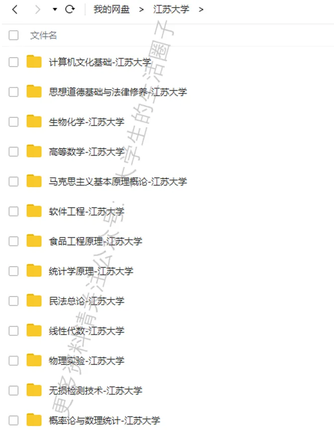 江苏大学期末考试多科目历年试卷真题免费领取,江大同学的专属福利来了! 第6张