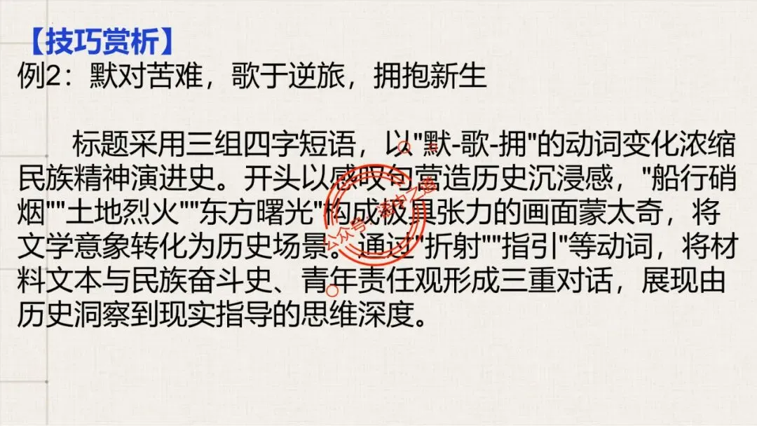 【全套梳理】近几年高考【作文真题】【审题立意+标题+开头】(精品解析) 第57张