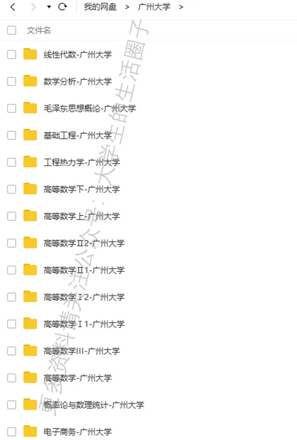 广州大学期末考试多科目历年试卷真题免费领取,广大同学的专属福利来了! 第6张