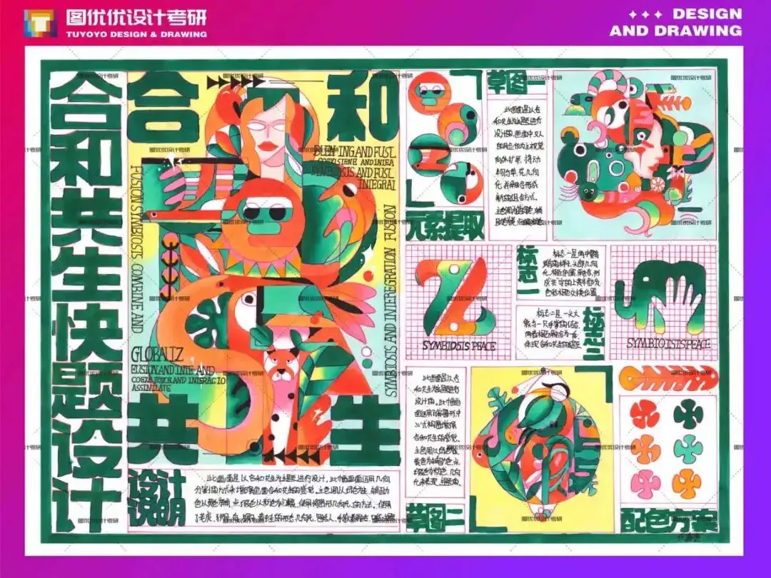 【图优优·真题解析】超详细!2026年燕山大学(专硕)视觉传达手绘解析,为你点亮指路明灯,不容错过! 第45张