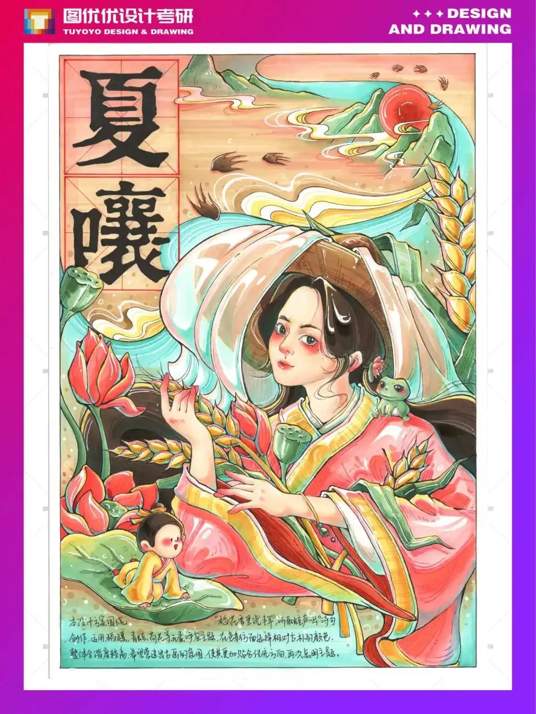 【图优优·真题解析】超详细!2026年燕山大学(专硕)视觉传达手绘解析,为你点亮指路明灯,不容错过! 第54张