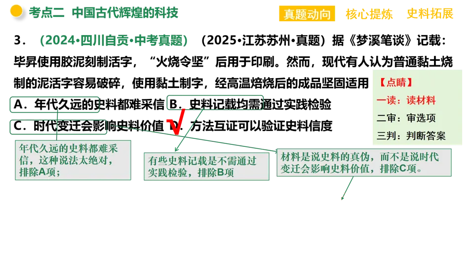 【中考复习】|专题03:中华优秀传统文化 第25张