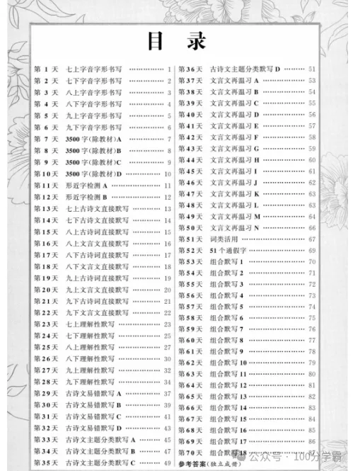2026年中考语文【基础默写】字词+古诗词+文言文+组合默写,全是基础知识点,建议吃透背熟,高清电子档可打印! 第2张