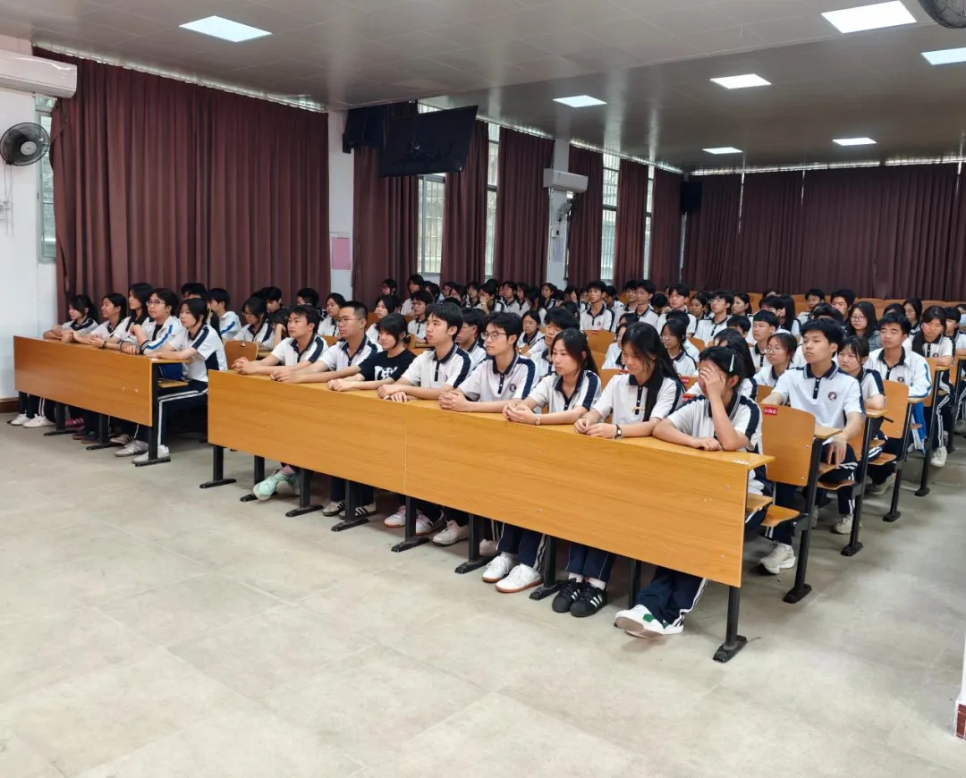 丰顺中学举行中考百日誓师大会丨实验中学组织学生参观法治教育基地 第5张