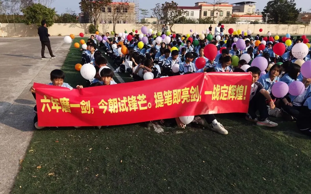 瀛秀逐梦正当时、小考中考志凌云——陆丰市甲子镇瀛秀学校2026年小考、励志动员大会 第7张
