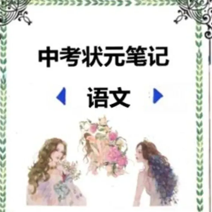 中考冲刺提分神器|状元手写笔记全科目精华,备考必备 第6张