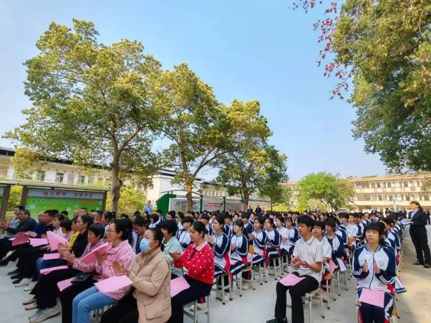 兴宁径心中学2026年中考百日誓师大会圆满举行 第6张
