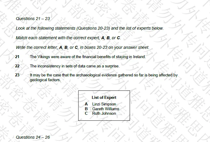 3月28日雅思纸笔真题 第5张