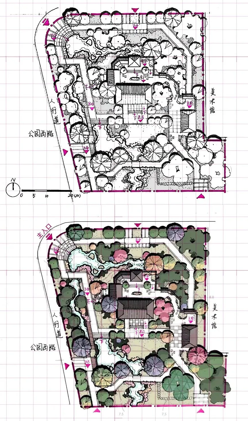 真题“丘”解 | 华农2022年风景园林快题真题解析 第3张