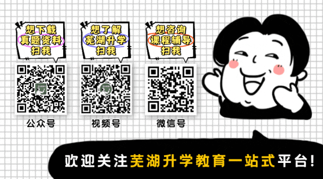 2026芜湖29中九年级一模全科试卷及答案 第17张