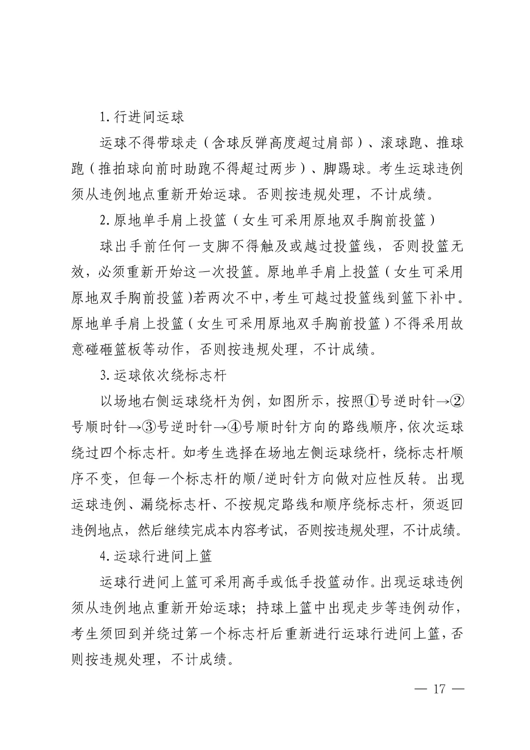 2026体育中考4月13日开考!考试项目、评分标准及演示视频附上! 第27张