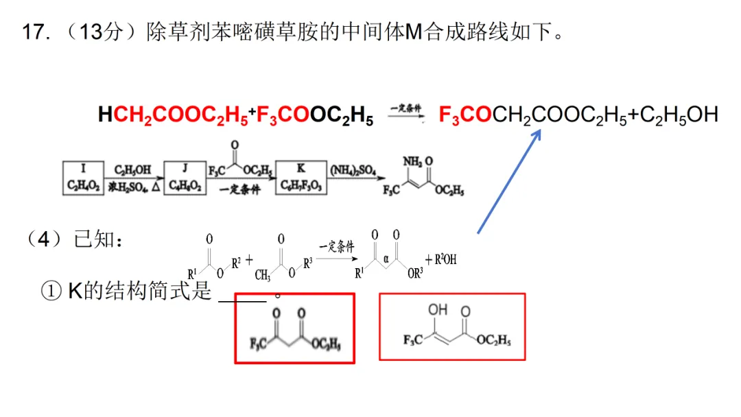 2026高三化学复习优质高考真题讲解2024北京高考化学有机试题讲解(选择11和综合答题17题)(山哥设计) 第8张