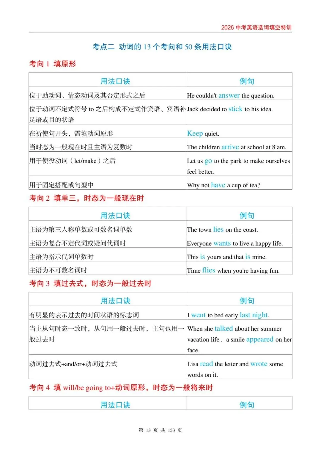 中考英语选词填空封神攻略,刷完这本直接拿满分! 第17张 中考英语选词填空封神攻略,刷完这本直接拿满分! 第17张