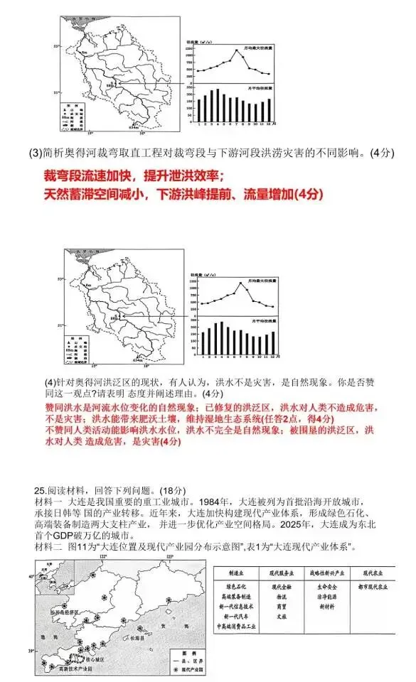 2026年南通市高三地理二模试卷及解析 第7张