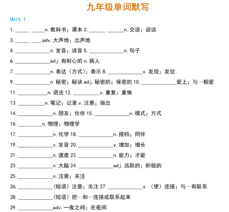 中考倒计时85天丨26年全科《中考专题复习》 第4张