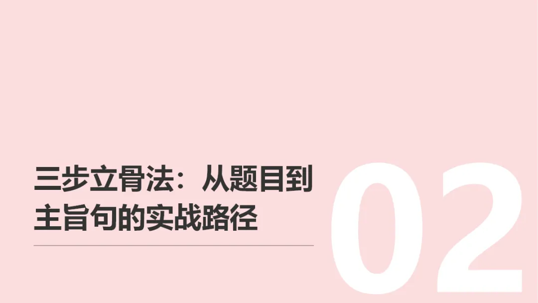 中考作文立骨速成ppt——第2课:一句话定中心 第8张