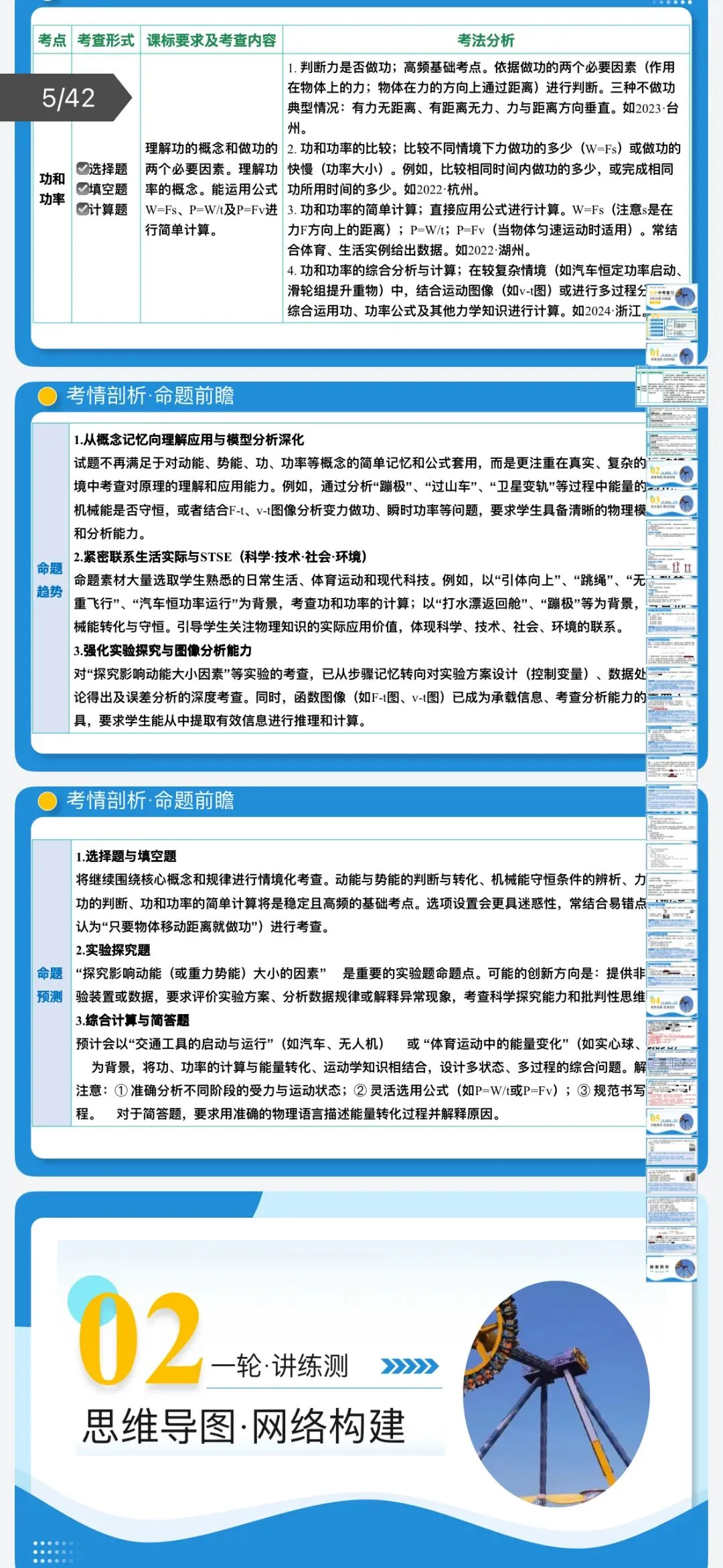 2026年中考科学浙教版:一轮复习讲义+课件+综合检测+专项练习+知识清单共135份含答案详解 | 完整电子版文档可下载打印 第20张