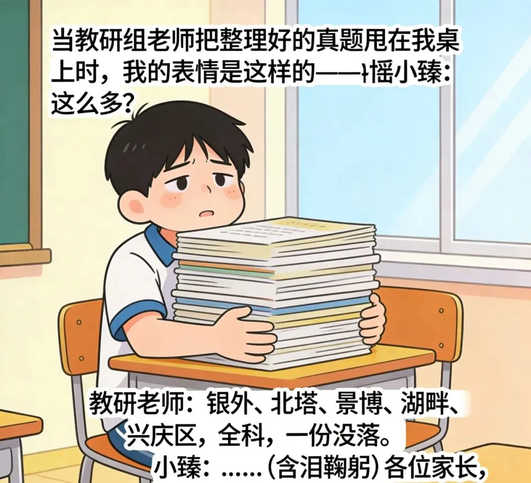 银外、北塔、景博、唐西…银川兴庆模考真题全科合辑,免费领! 第4张