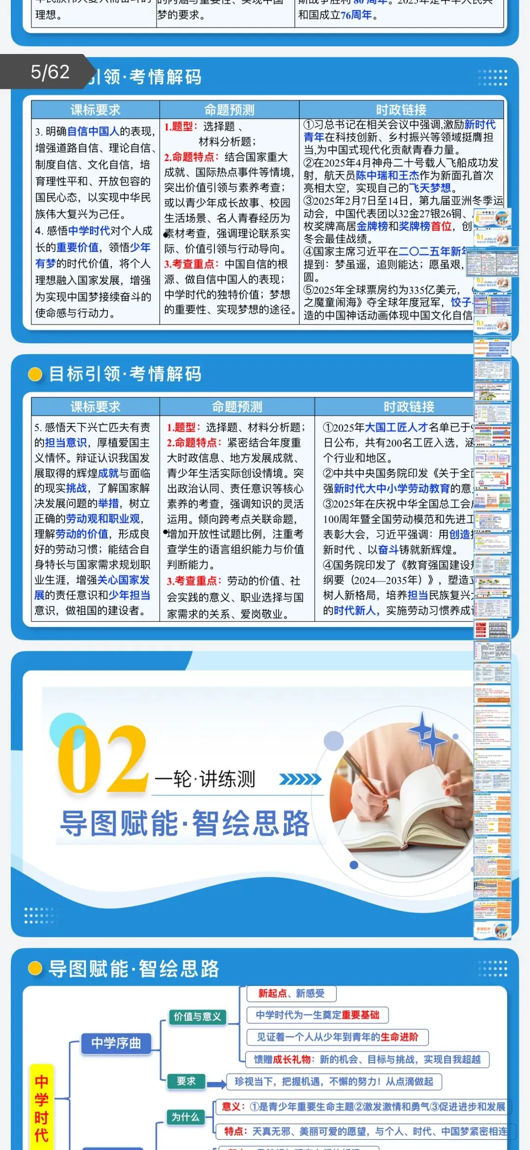 2026年中考道法:一轮复习高效培优讲义+课件+专练+综合检测+热点题型共101份含答案解析(全国通用)完整电子版文档可下载打印 第22张