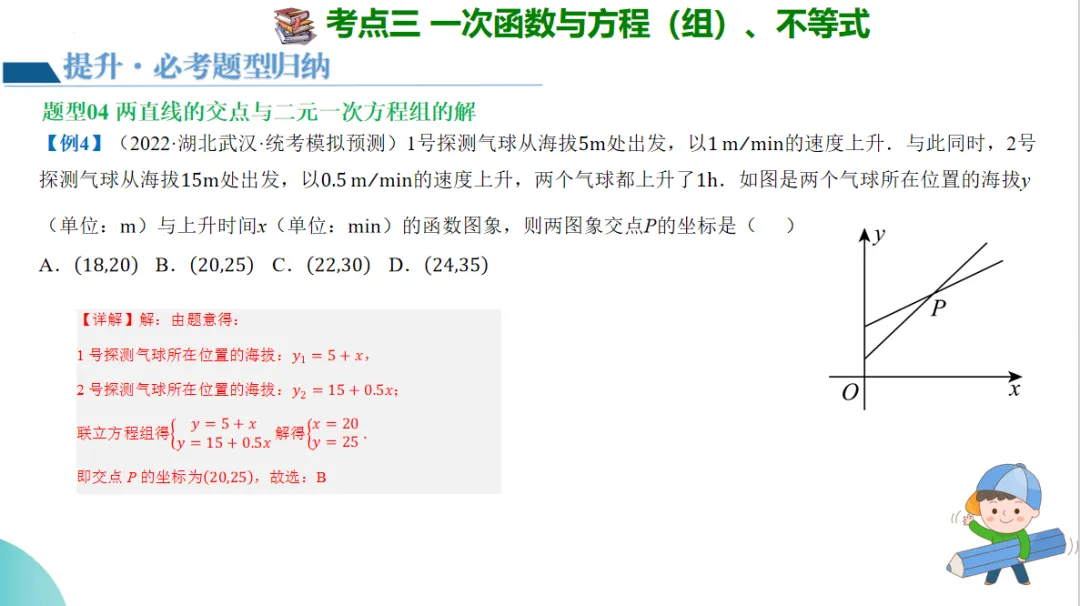 2024年中考数学一轮复习一次函数的图象与性质-讲练测 第40张