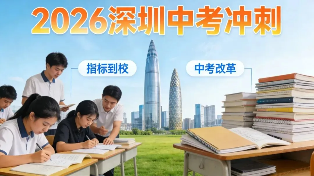 2026深圳中考新政官宣!指标生改名、总分涨至630,热门校直降89分,公办边缘生逆袭机会来了,初三家长必看 第1张