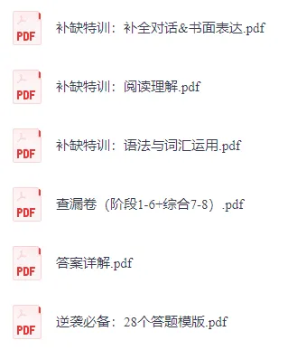 【初中英语】2026中考逆袭卷过关!(查漏+补缺特训+逆袭必备) 第3张 【初中英语】2026中考逆袭卷过关!(查漏+补缺特训+逆袭必备) 第3张