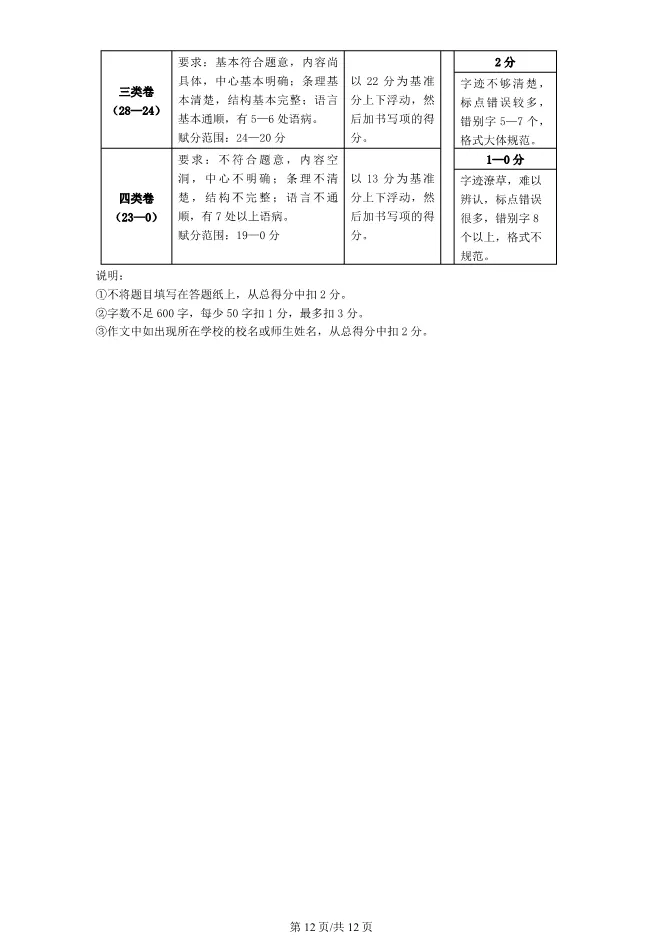2025北京延庆初二上册期末语文试卷(有答案)【可下载】 第12张
