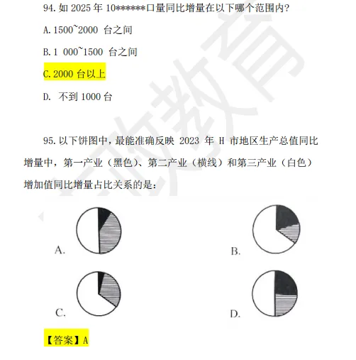 2026上事业单位联考《综应》《职测》真题及参考答案(回忆完整版) 第4张 2026上事业单位联考《综应》《职测》真题及参考答案(回忆完整版) 第4张