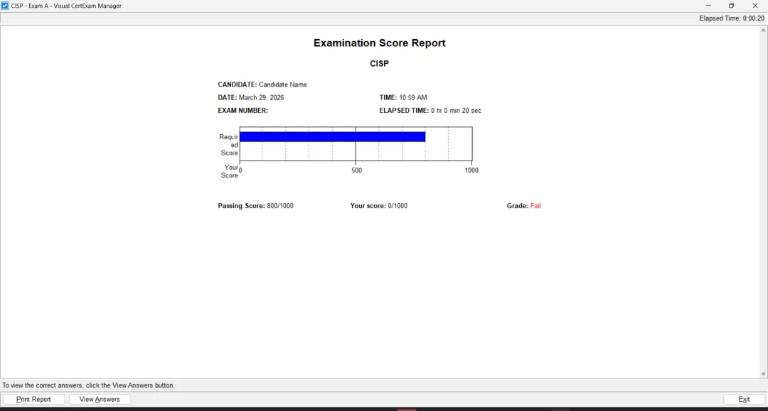 CISP模拟考试系统v0.4,刷题神器 第2张 CISP模拟考试系统v0.4,刷题神器 第2张