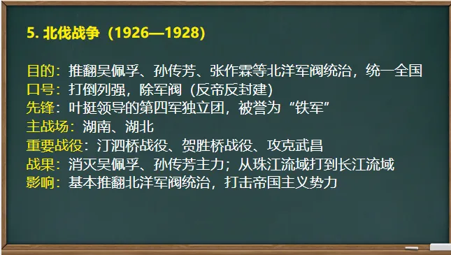 中考历史·一轮复习课件【从国共合作到国共对立】 第7张